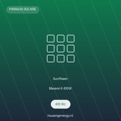 SunPower Maxeon 6 430W